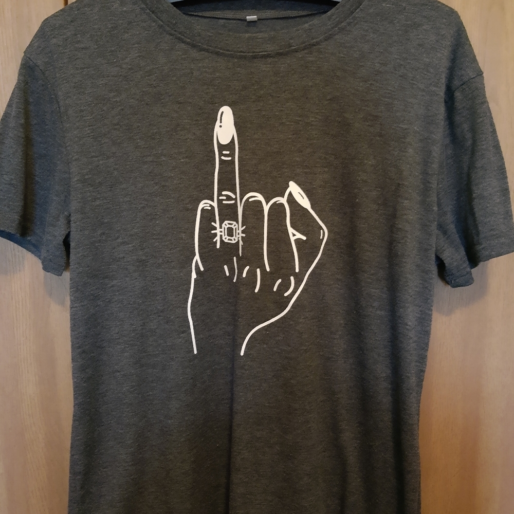 NWOT engaged size medium shirt